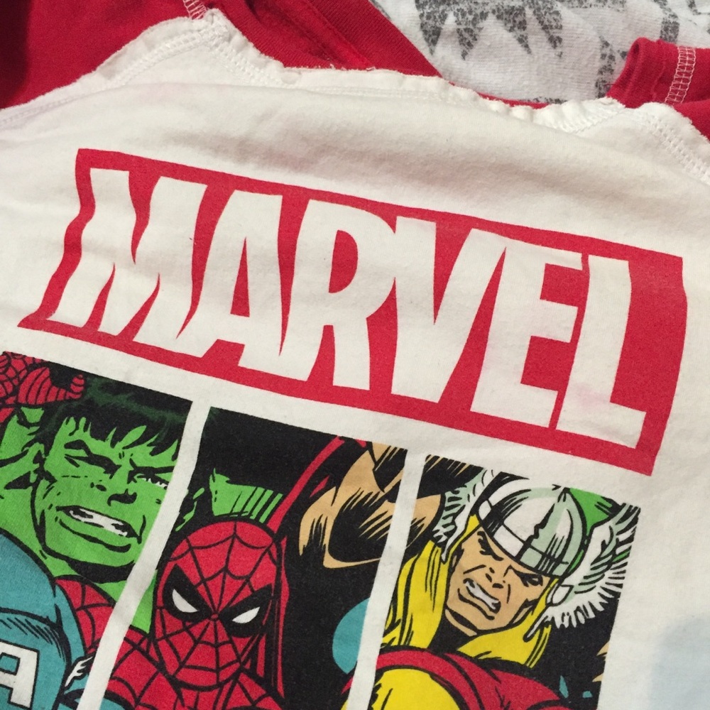 Marvel Sweatshirt Tee - Picture 2 of 6